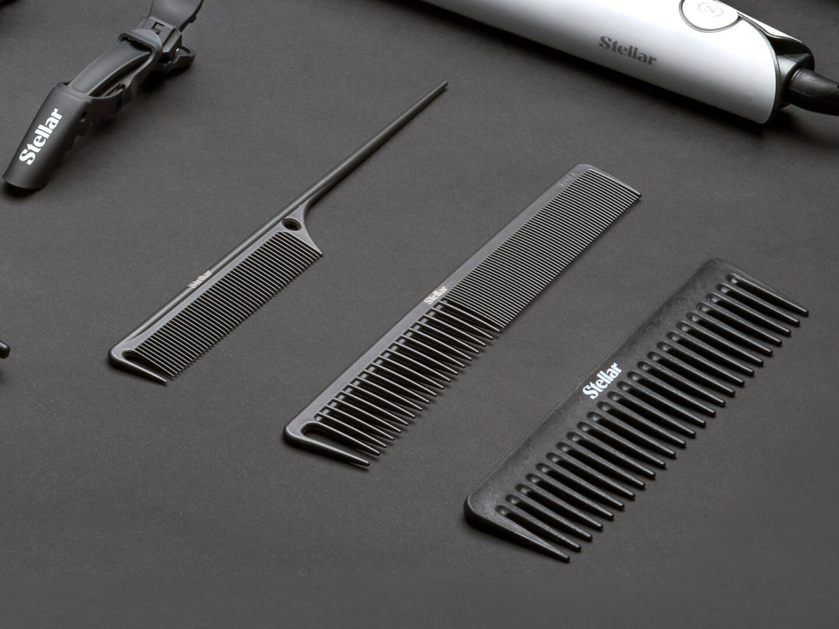 Stellar Carbon Cutting Comb tooth detail